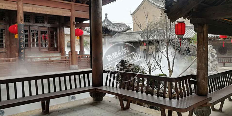 浚縣古城人造霧項目